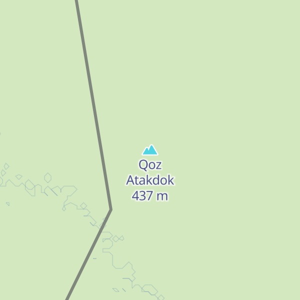 Map of Qoz Atakdok