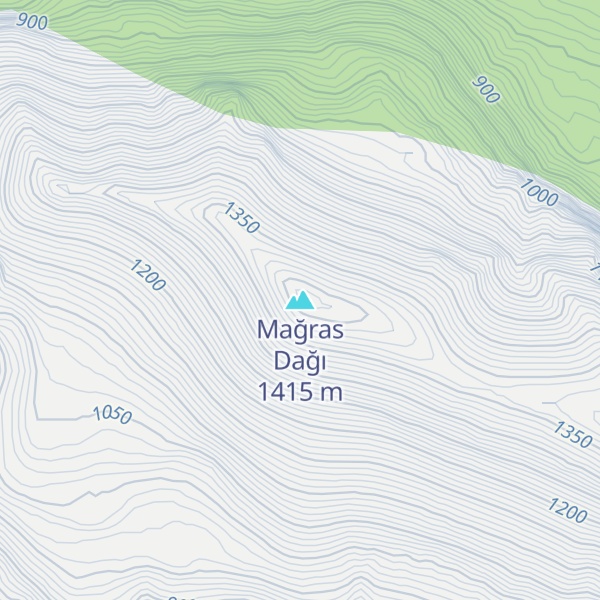 Map of Mağras Dağı