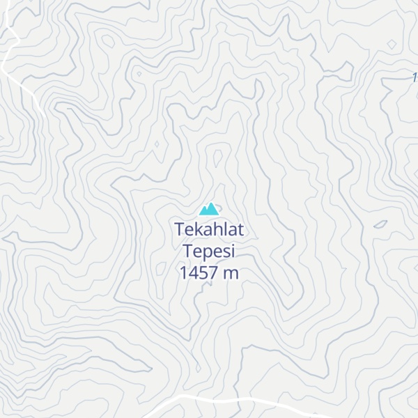Map of Tekahlat Tepesi