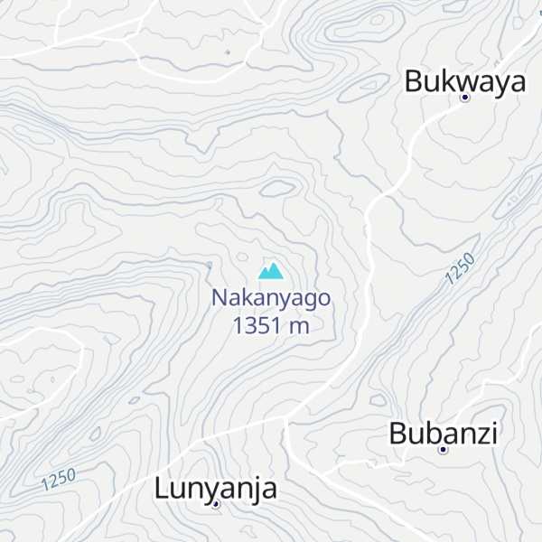 Map of Nakanyago