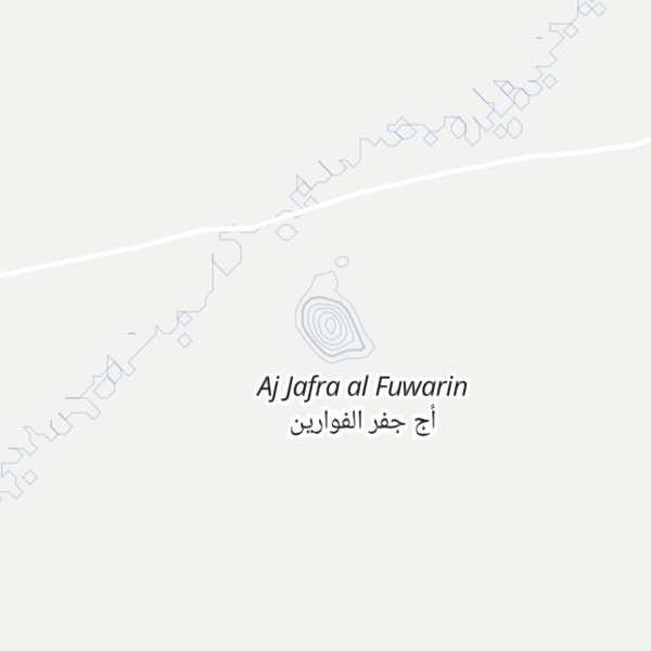 Map of Jabal Aj Jafra al Fuwarin