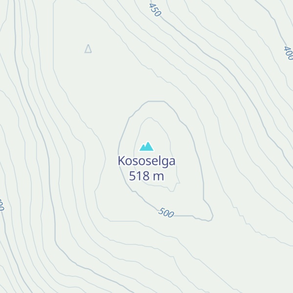 Map of Kososelga