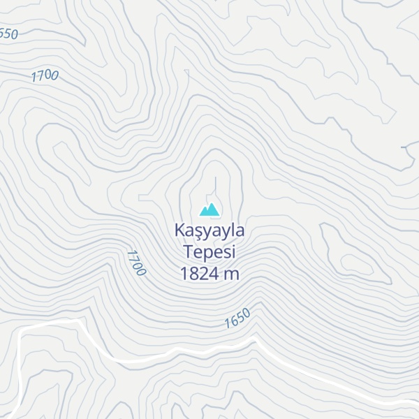 Map of Kaşyayla Tepesi