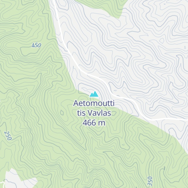 Map of Aetomoutti tis Vavlas
