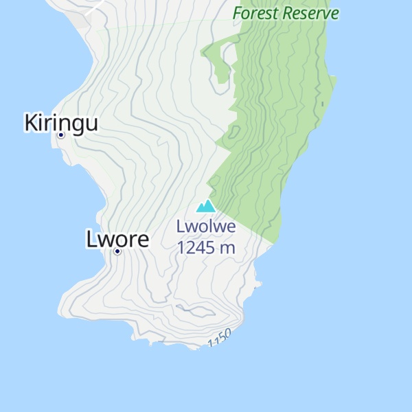 Map of Lwolwe