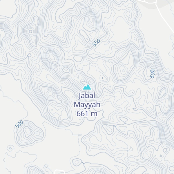 Map of Jabal Mayyah