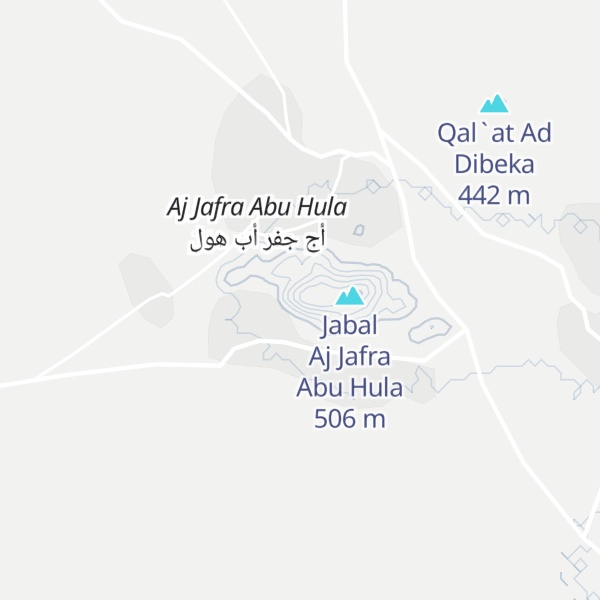 Map of Jabal Geifrat