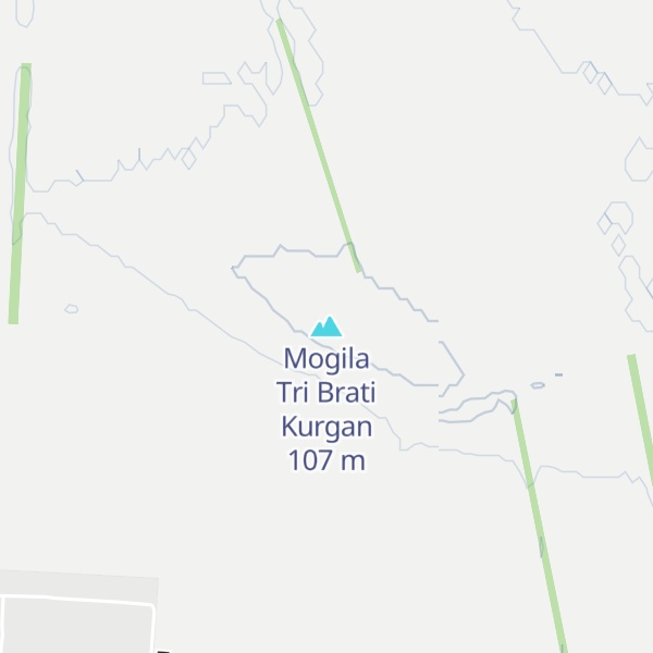 Map of Mogila Tri Brati Kurgan