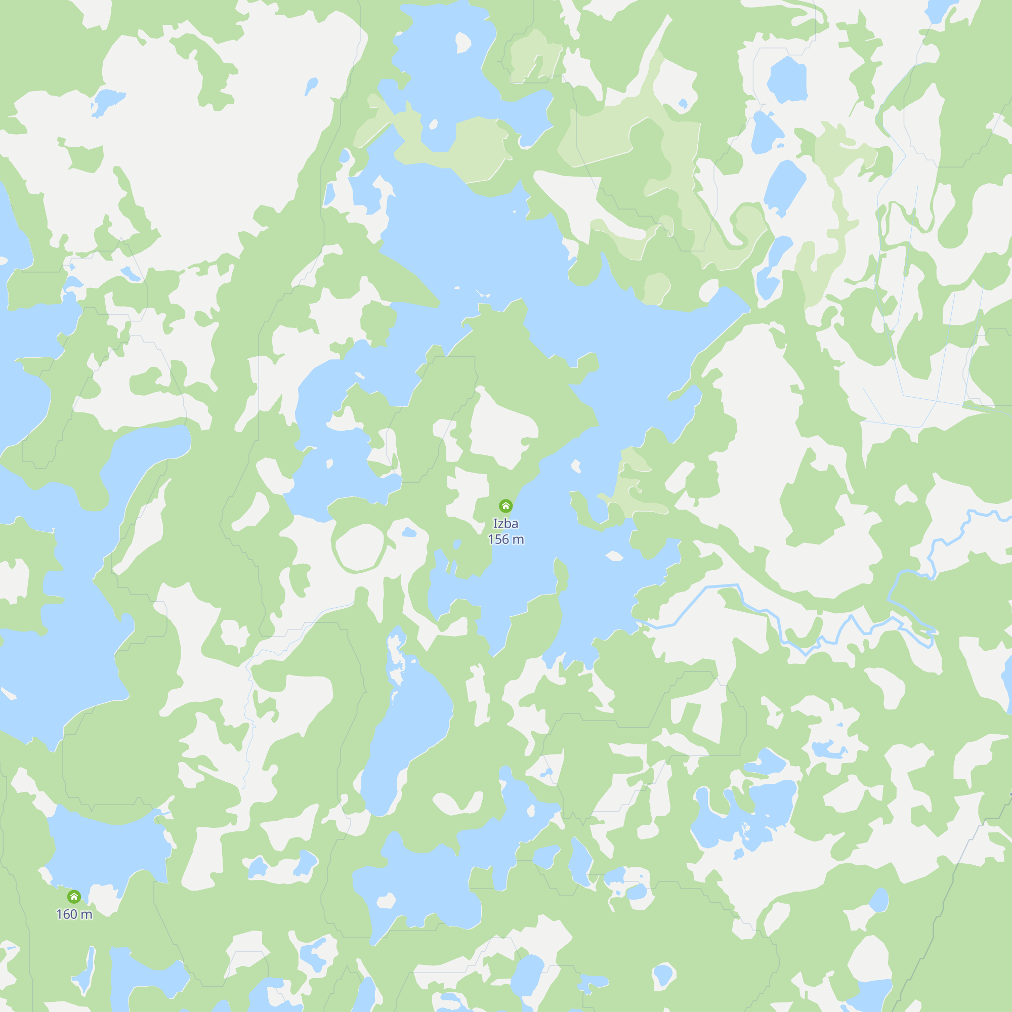 Izba map