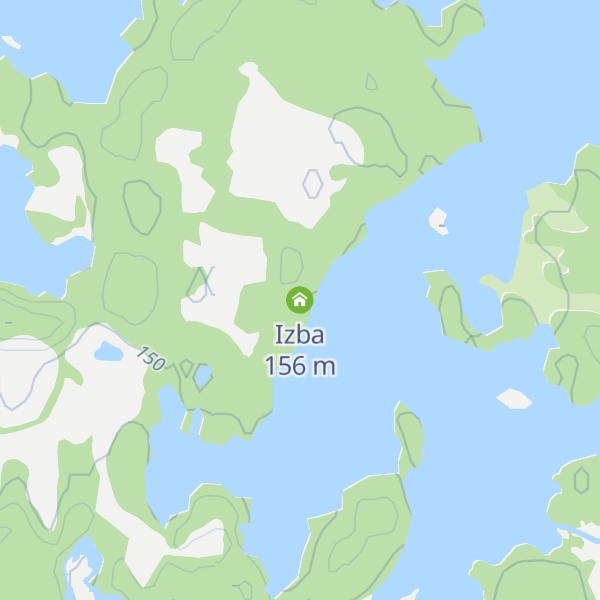 Map of Izba
