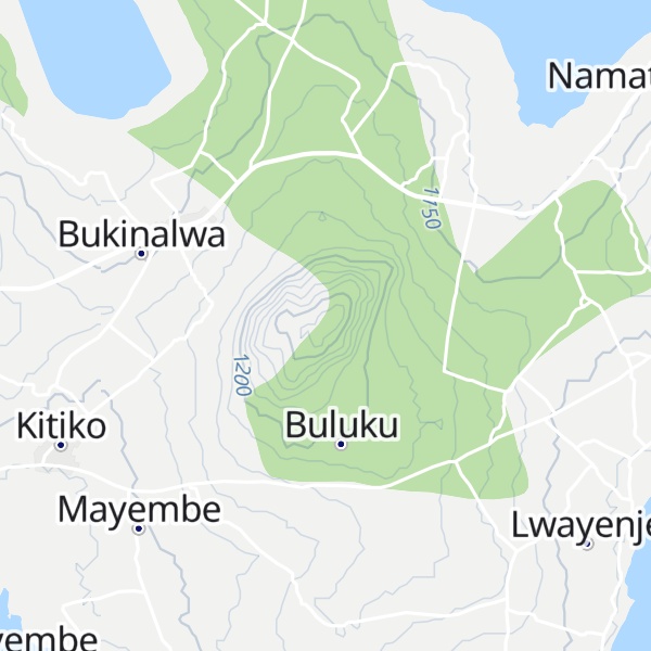 Map of Bubaga