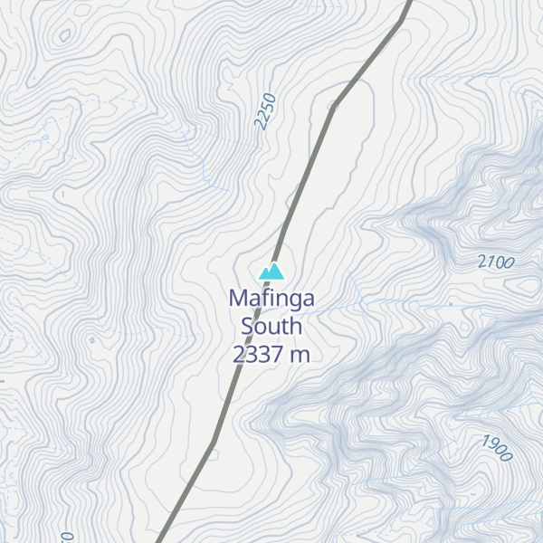 Map of Mafinga South