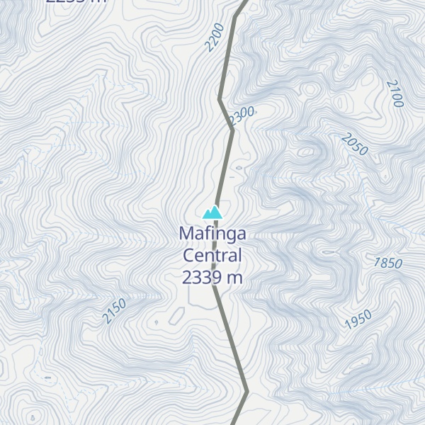 Map of Mafinga Central