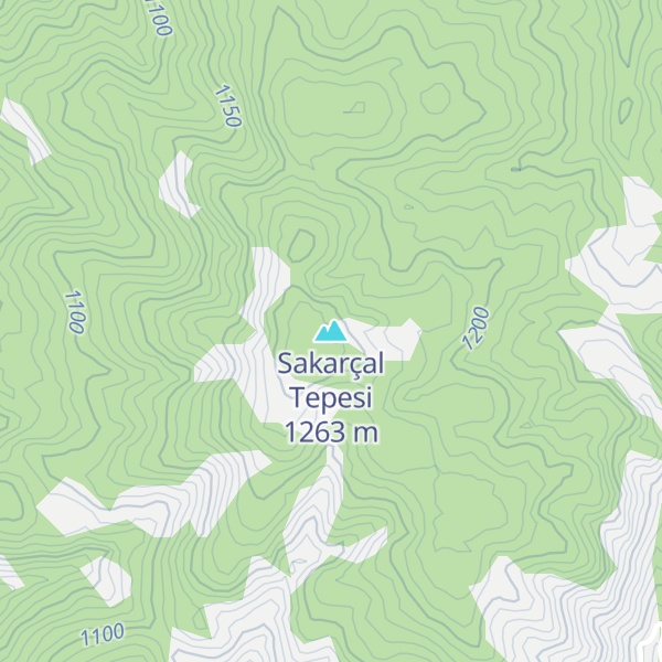 Map of Sakarçal Tepesi