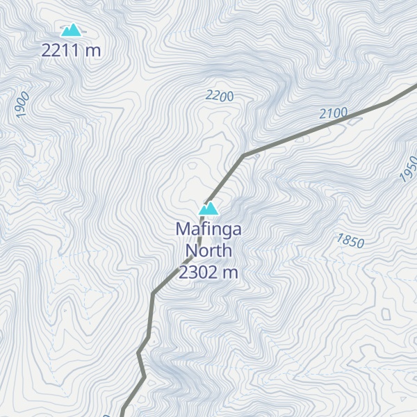 Map of Mafinga North