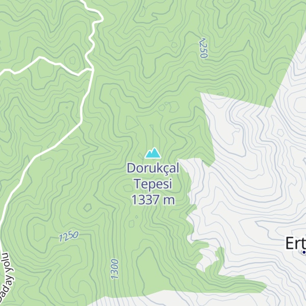 Map of Dorukçal Tepesi