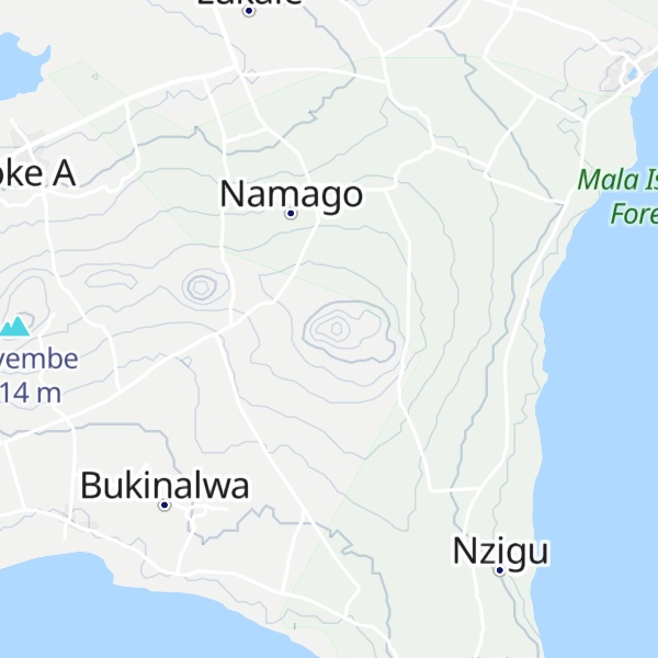 Map of Lwayenge