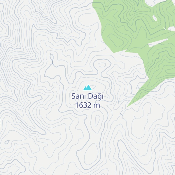 Map of Sanı Dağı