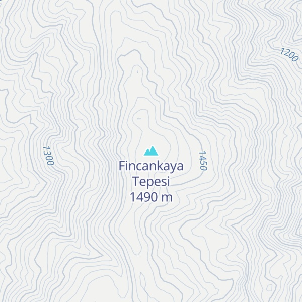Map of Fincankaya Tepesi