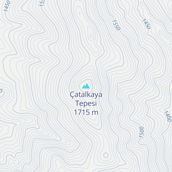 Map of Çatalkaya Tepesi