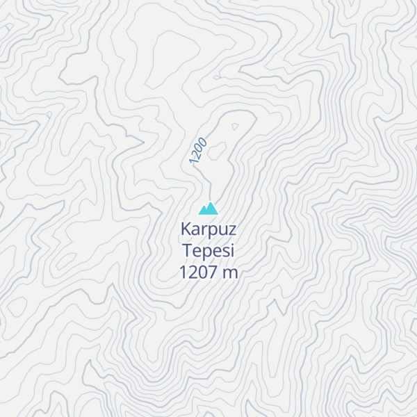 Map of Karpuz Tepesi
