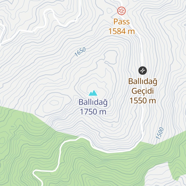 Map of Ballıdağ