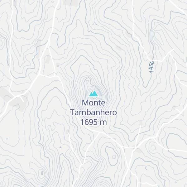 Map of Monte Tambanhero