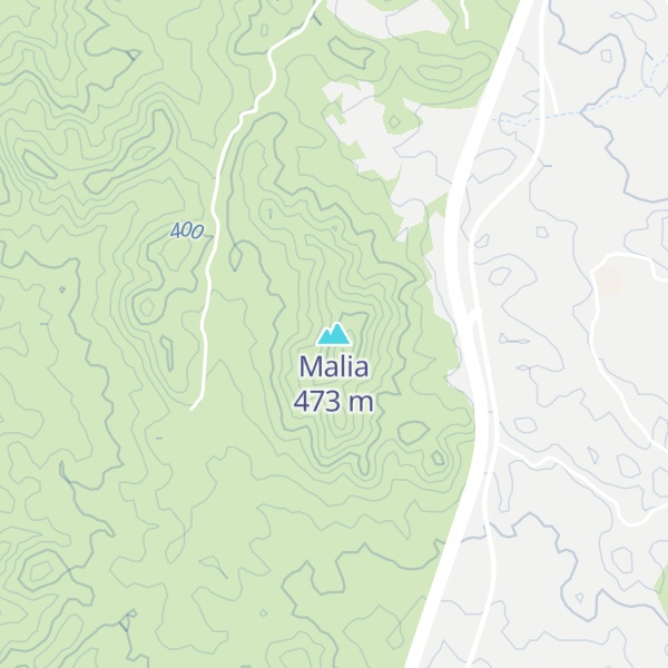 Map of Malia