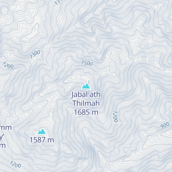 Map of Jabal ath Thilmah