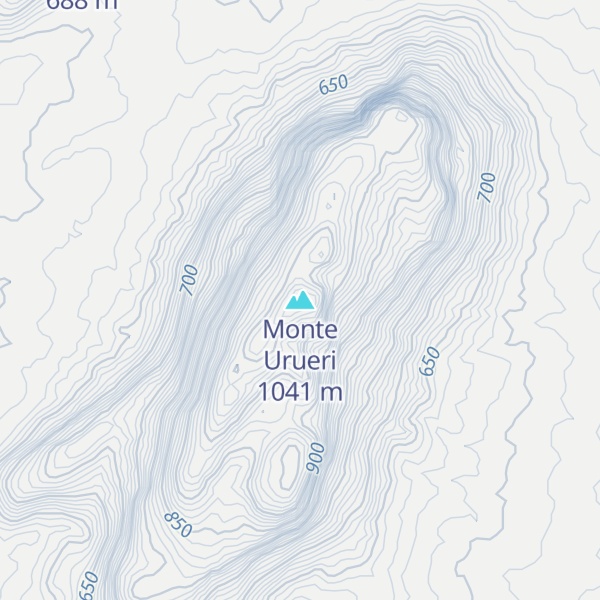 Map of Monte Urueri