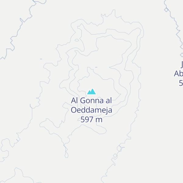 Map of Al Gonna al Oeddameja