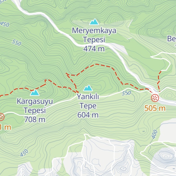 Map of Yankılı Tepe
