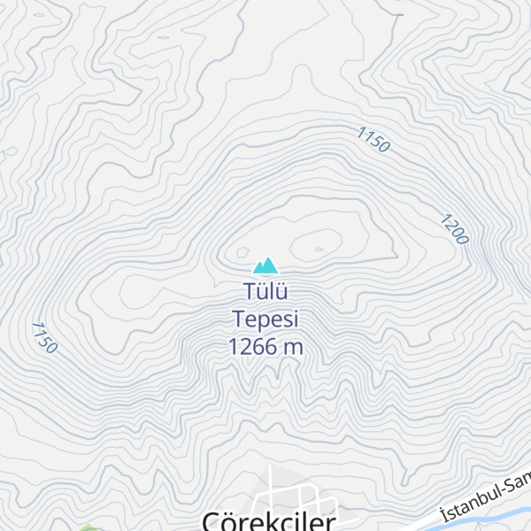 Map of Tülü Tepesi