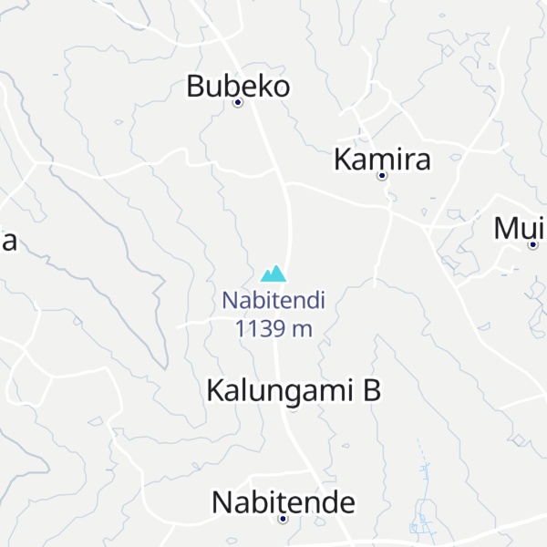 Map of Nabitendi