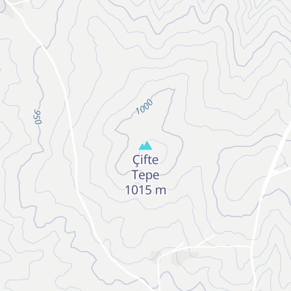Map of Çifte Tepe