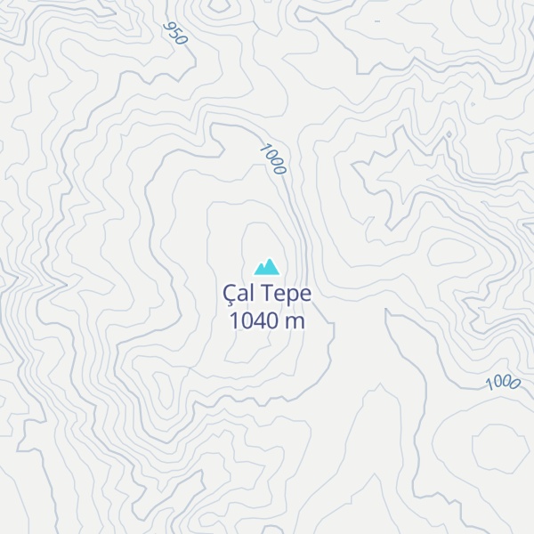Map of Çal Tepe