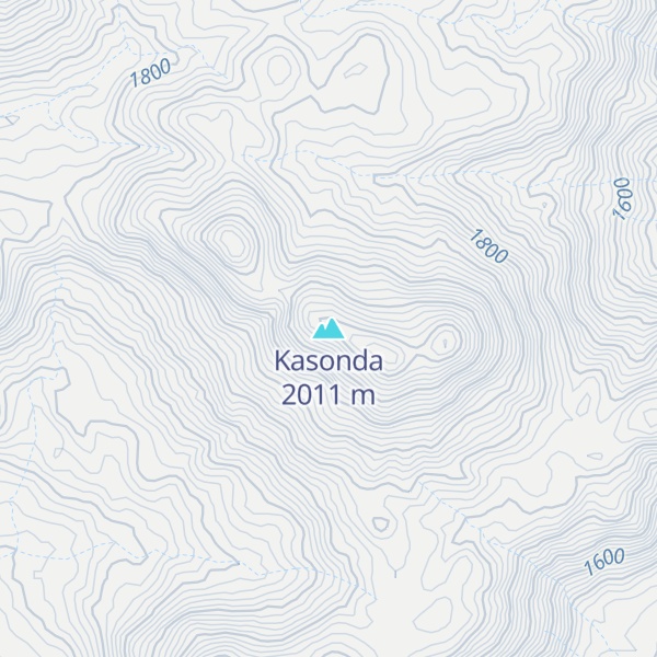Map of Kasonda