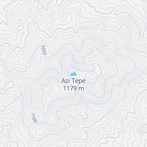 Map of Azı Tepe