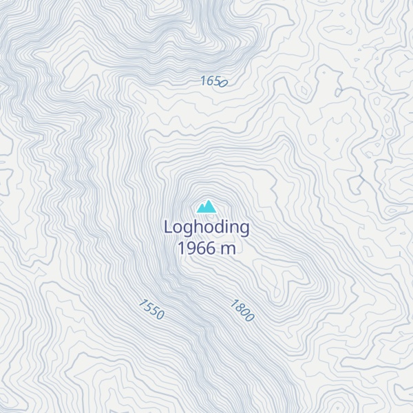 Map of Loghoding