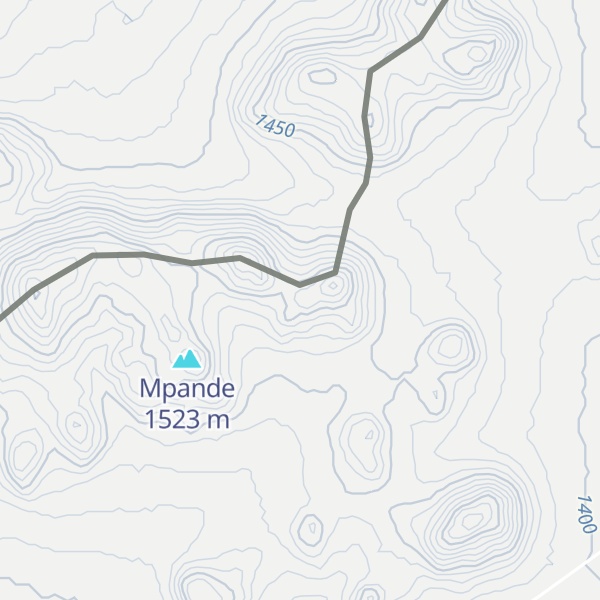 Map of Kaswantembe