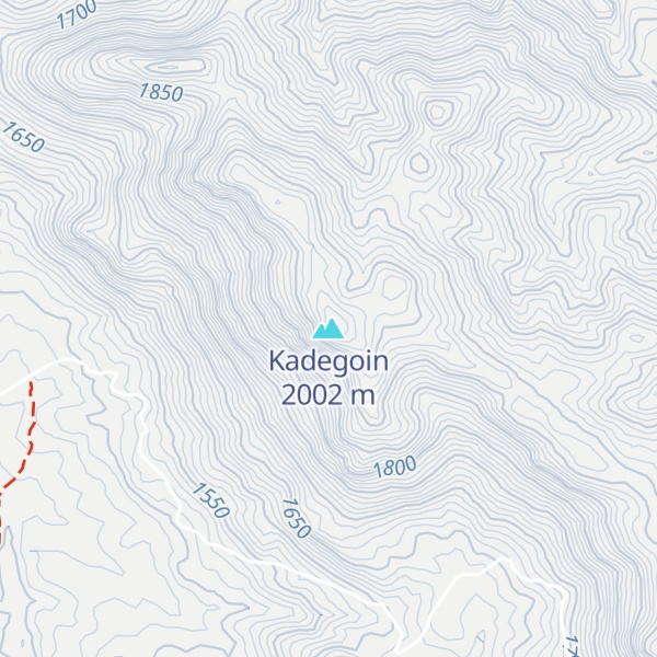 Map of Kadegoin