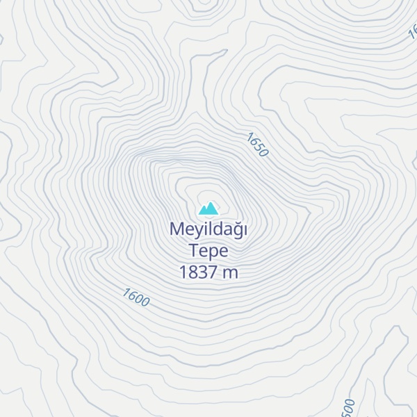 Map of Meyildağı Tepe