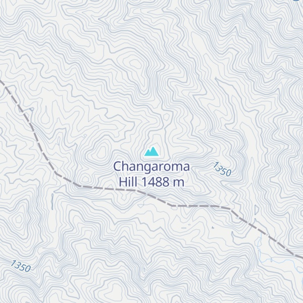 Map of Changaroma Hill
