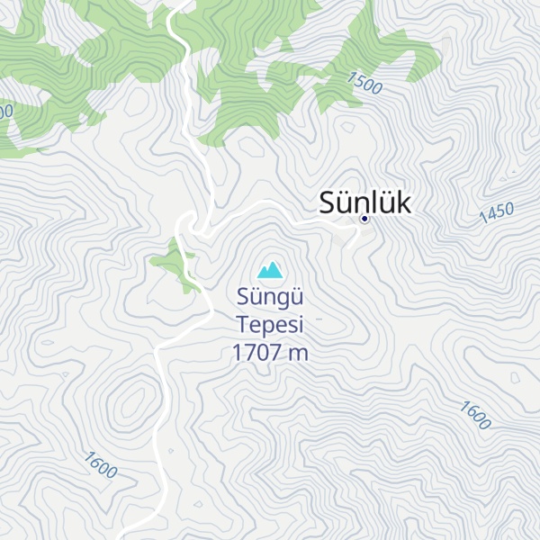 Map of Süngü Tepesi