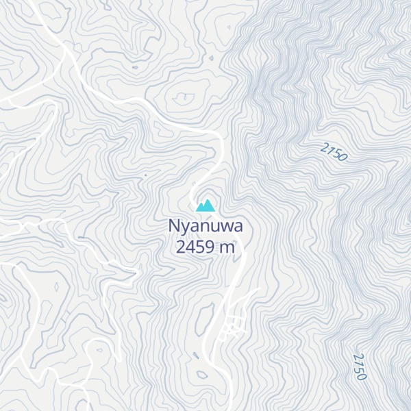 Map of Nyanuwa