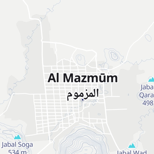Map of المزموم