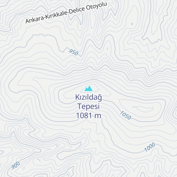 Map of Kızıldağ Tepesi