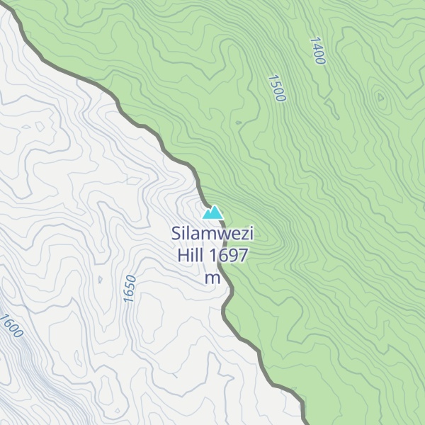 Map of Silamwezi Hill