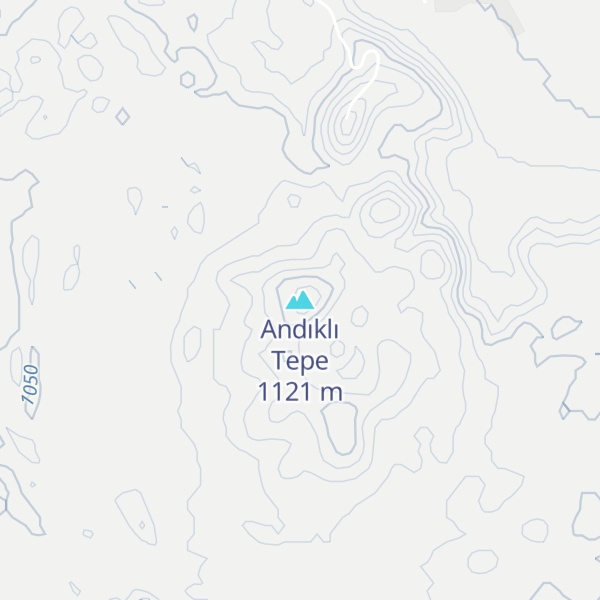 Map of Andıklı Tepe