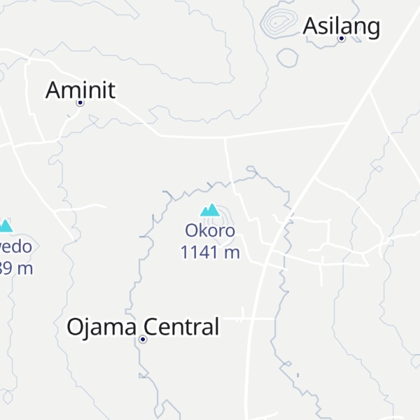 Map of Okoro